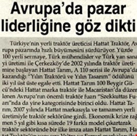 Hattat Traktör