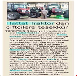 Hattat Traktör